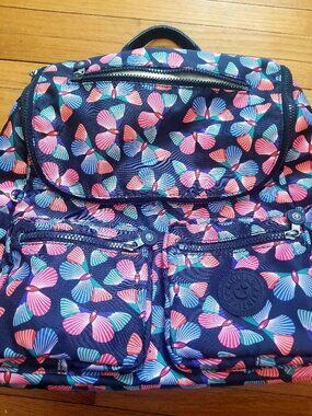 Kipling Butterfly Multi-Pocket Back Pack